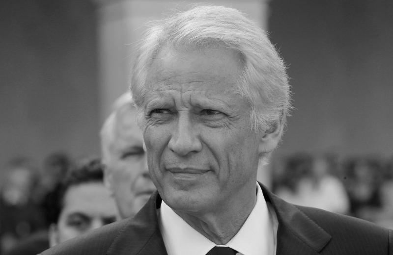 L'ancien premier ministre français Dominique de Villepin.