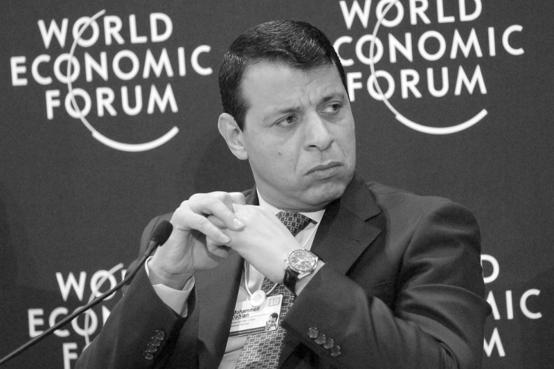 Mohammed Dahlan, ancien patron de la Sécurité préventive palestinienne à Gaza.