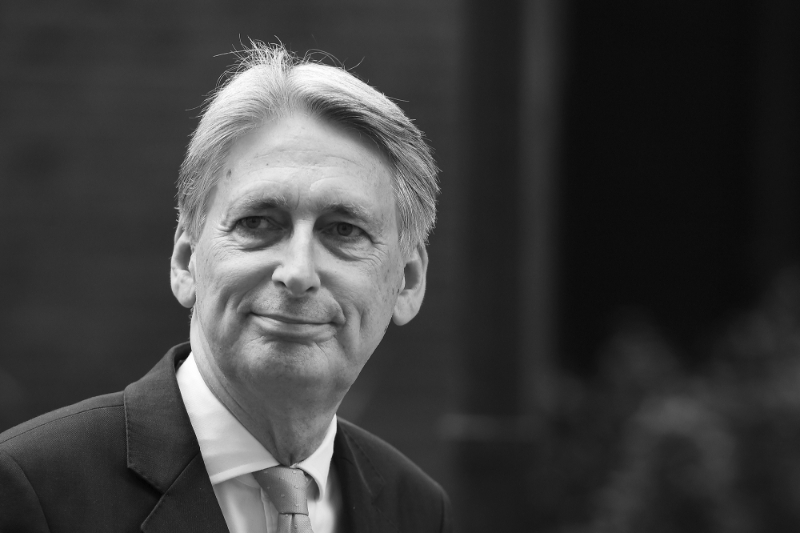 L'ancien ministre des affaires étrangères et chancelier de l'échiquier britannique Philip Hammond.