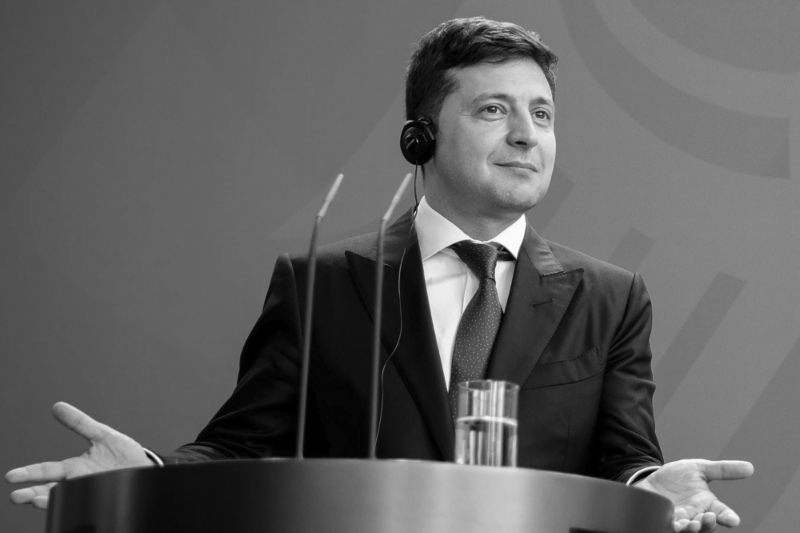 Le président ukrainien Volodymyr Zelensky.