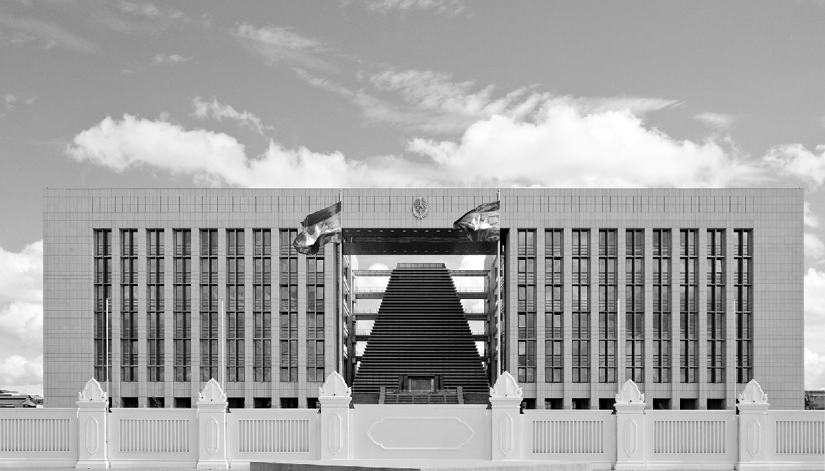 Le siège du Conseil des ministres cambodgien.