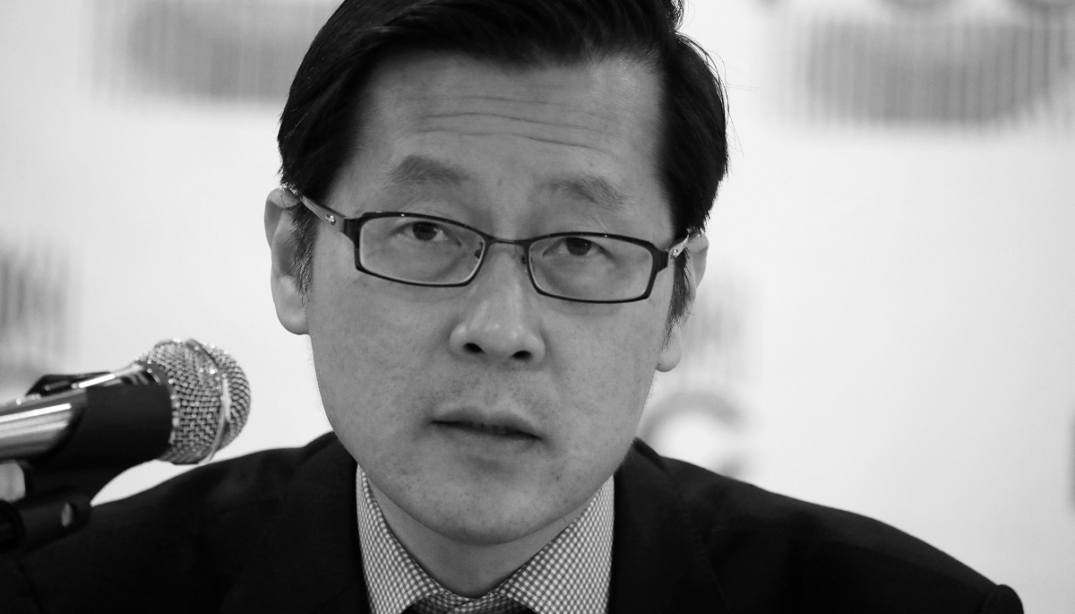 Cheong Seong-chang, vice-président du Sejong Institute. Photo prise le 13 avril 2018 à Séoul, en Corée du Sud.