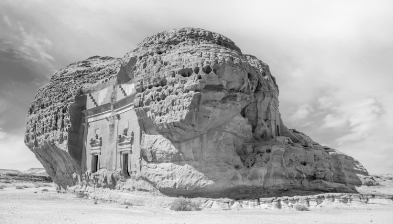 Le site nabatéen d'Al-Ula, en Arabie saoudite.