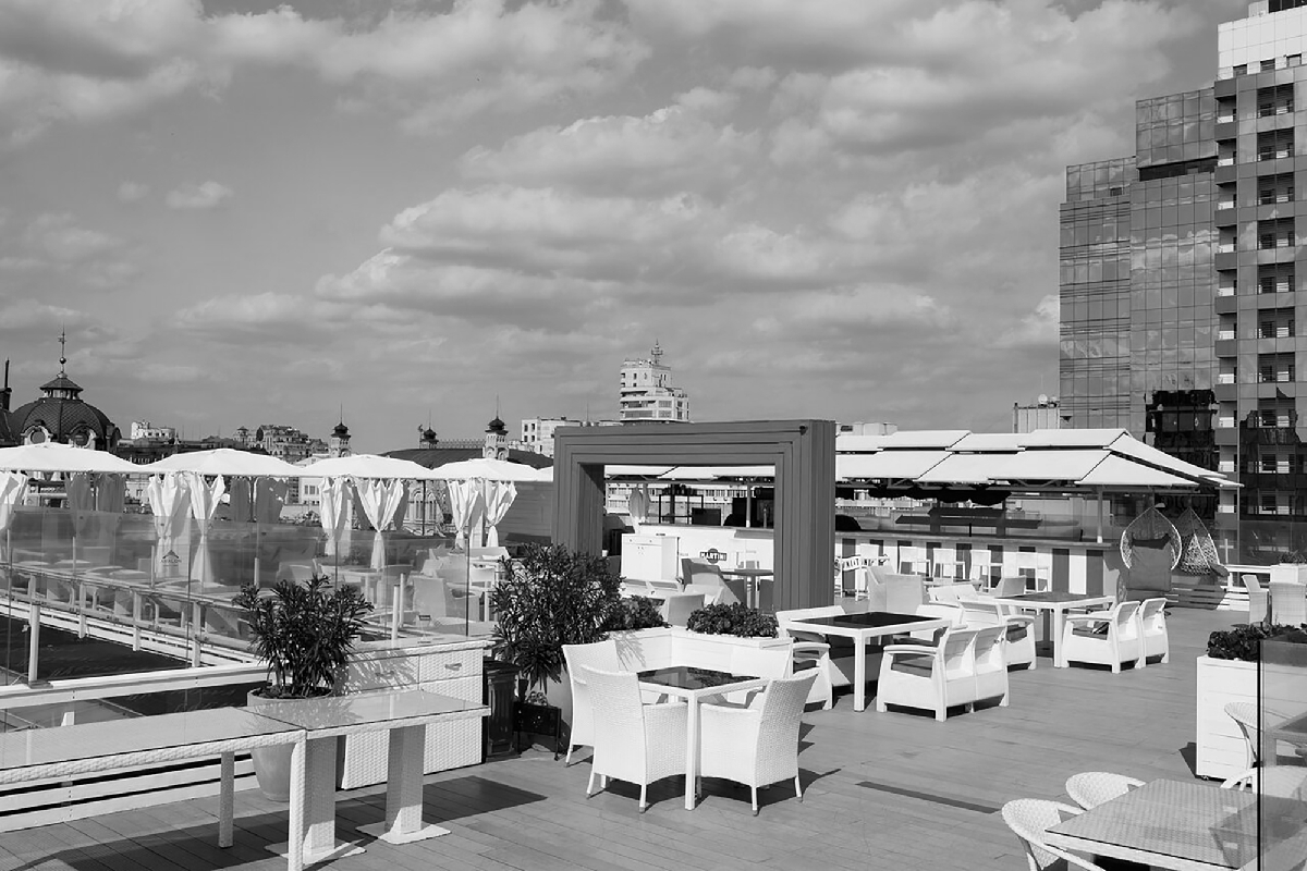 Le complexe de divertissement Avalon, à Kiev. 