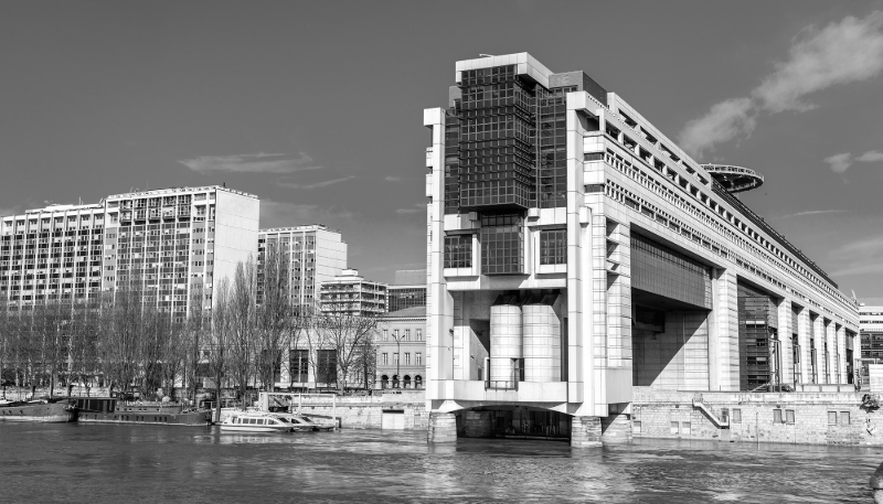 Le ministère français de l'économie et des finances, tutelle de la Direction nationale du renseignement et des enquêtes douanières (DNRED), à Paris.