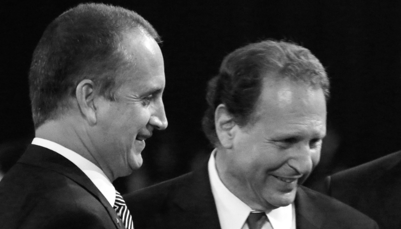 Mario Díaz-Balart et son frère Lincoln à Washington en 2014.