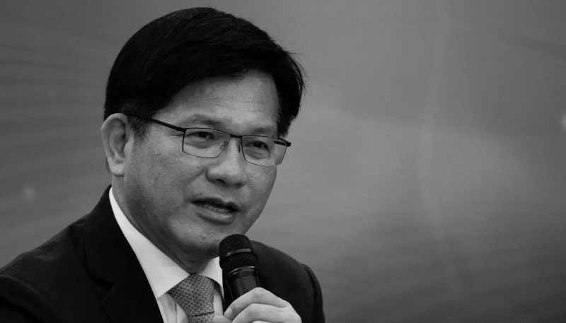 Le ministre taïwanais des affaires étrangères, Lin Chia-lung, le 19 juillet 2024 à Taipei.