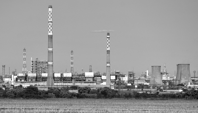 La raffinerie bulgare Lukoil Neftohim Burgas.