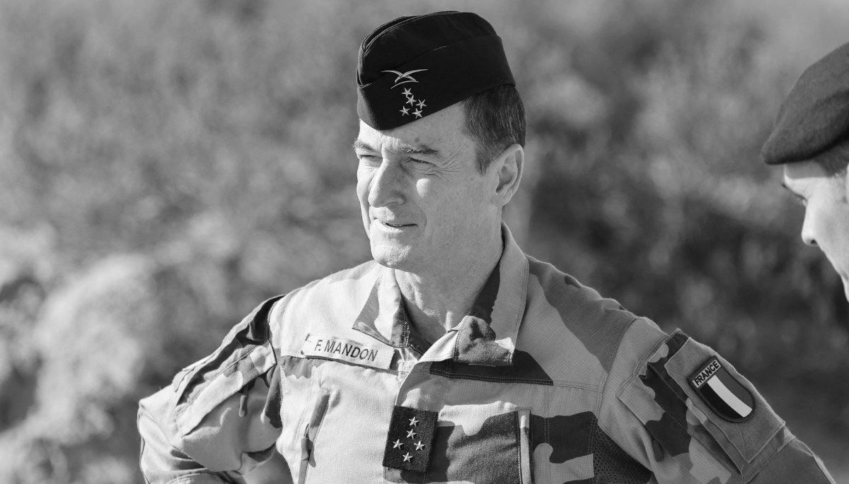 Le chef d'état-major des armées françaises Fabien Mandon.
