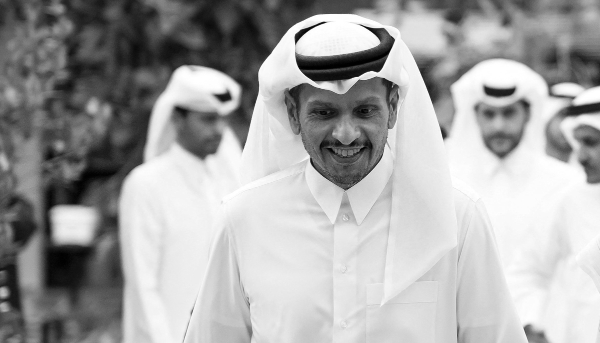 Mohammed bin Abdulrahman al-Thani, premier ministre et ministre des affaires étrangères du Qatar.
