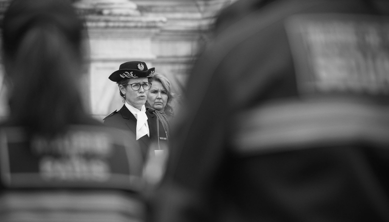 La préfète Magali Charbonneau, le 18 octobre 2022 à Paris.