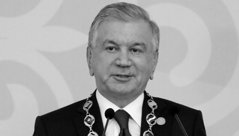 Le président ouzbek Shavkat Mirziyoyev.