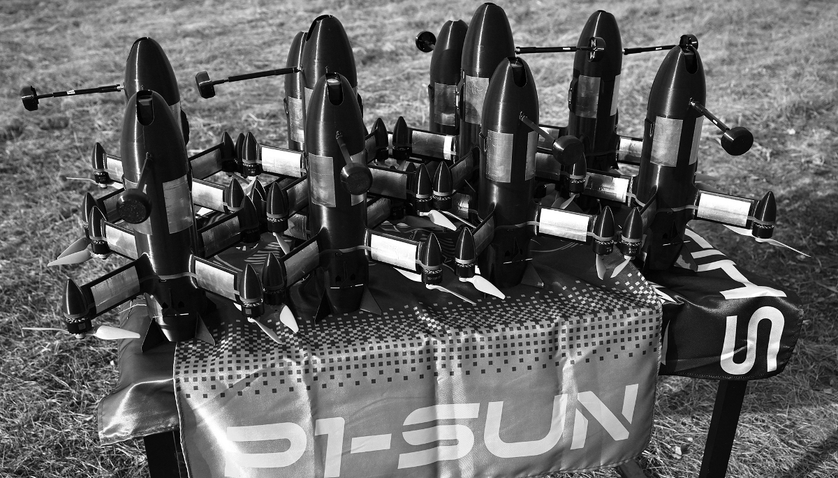 Drones intercepteurs P1-Sun de la société ukrainienne Skyfall.