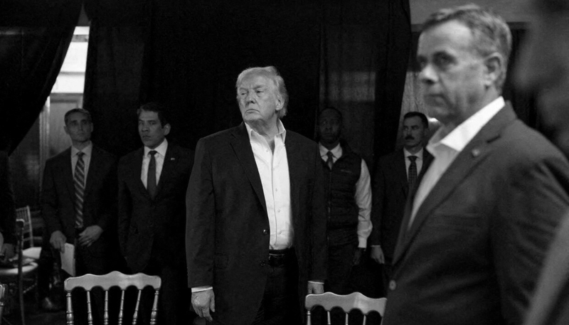 Le président américain Donald Trump et le directeur de la CIA John Ratcliffe.