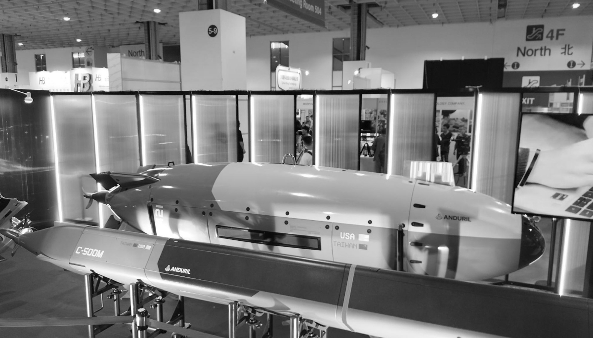 Le drone naval UUV Ghost Shark d'Anduril.