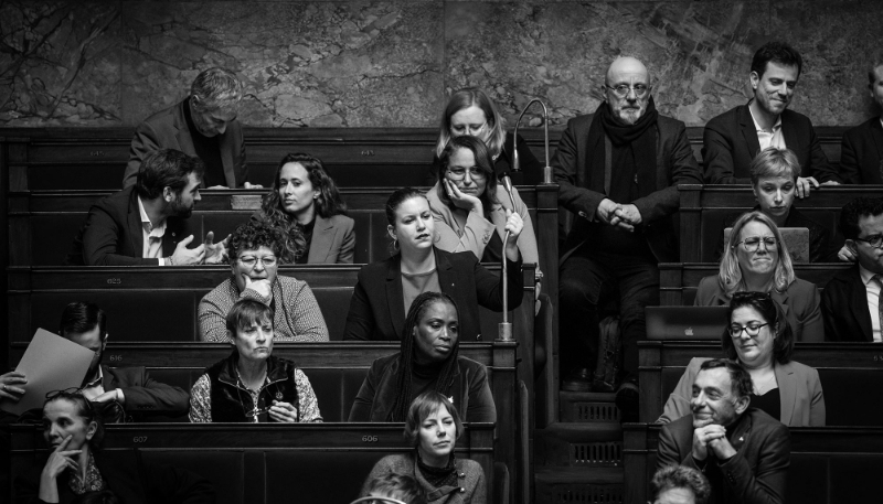 Les députés du groupe La France Insoumise (LFI) à l'Assemblée nationale.