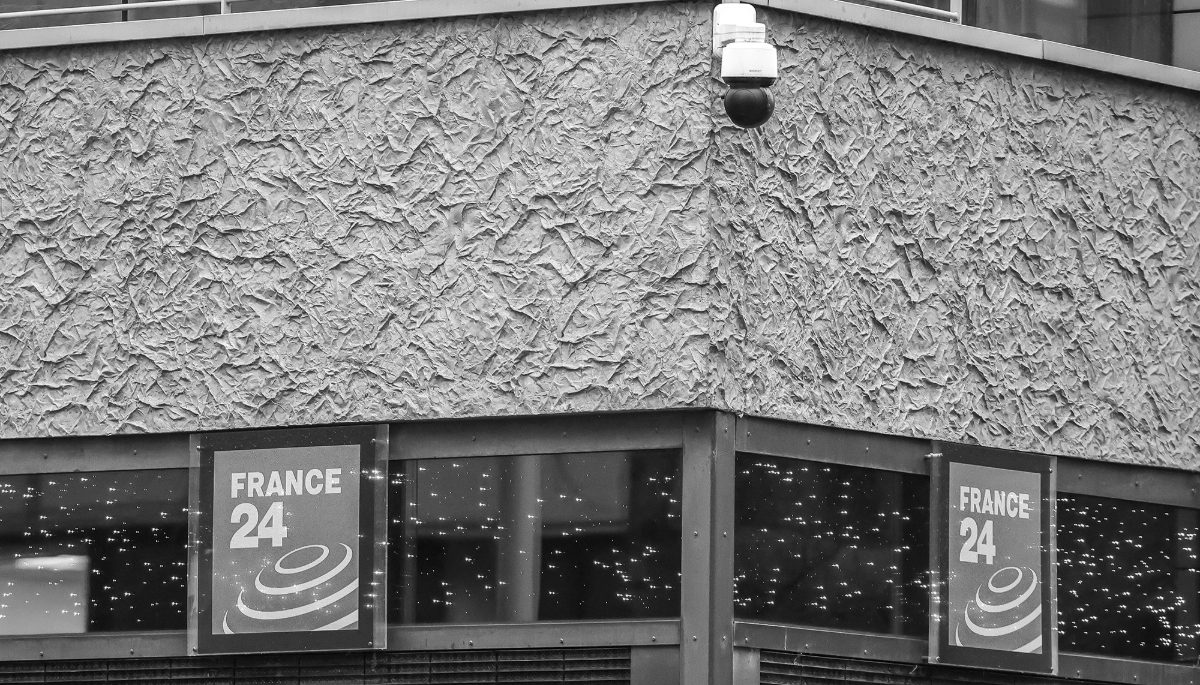 Vue des locaux de France 24 à Issy-les-Moulineaux.