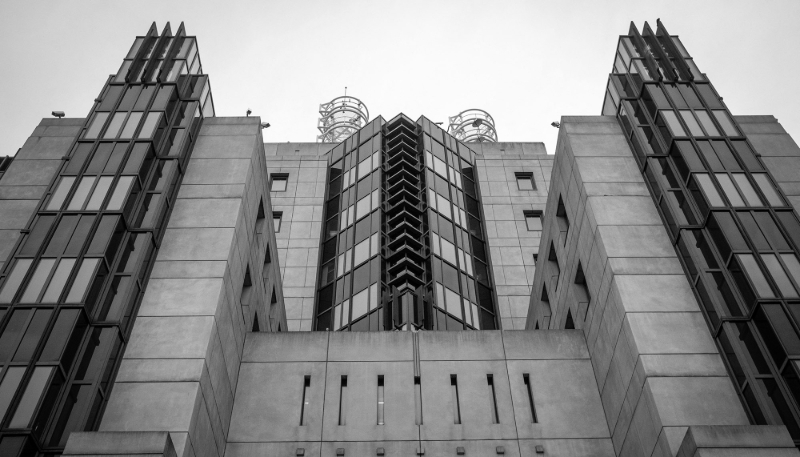 Le bâtiment du Secret Intelligence Service, également appelé MI6, à Londres, le 22 mars 2024.