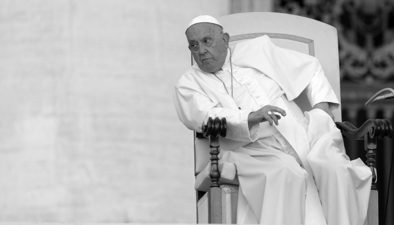 Le pape François à Rome, le 30 juillet 2024.