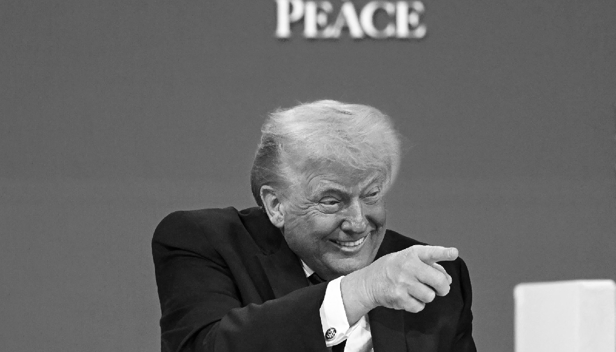 Le président américain Donald Trump lors du lancement du Board of Peace à Davos, le 22 janvier 2026.