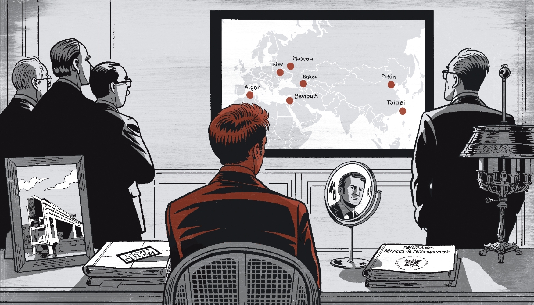 Macron, maître-espion