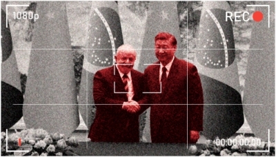 Le président brésilien Luiz Inacio Lula da Silva et son homologue chinois Xi Jinping, en avril 2023 à Pékin.