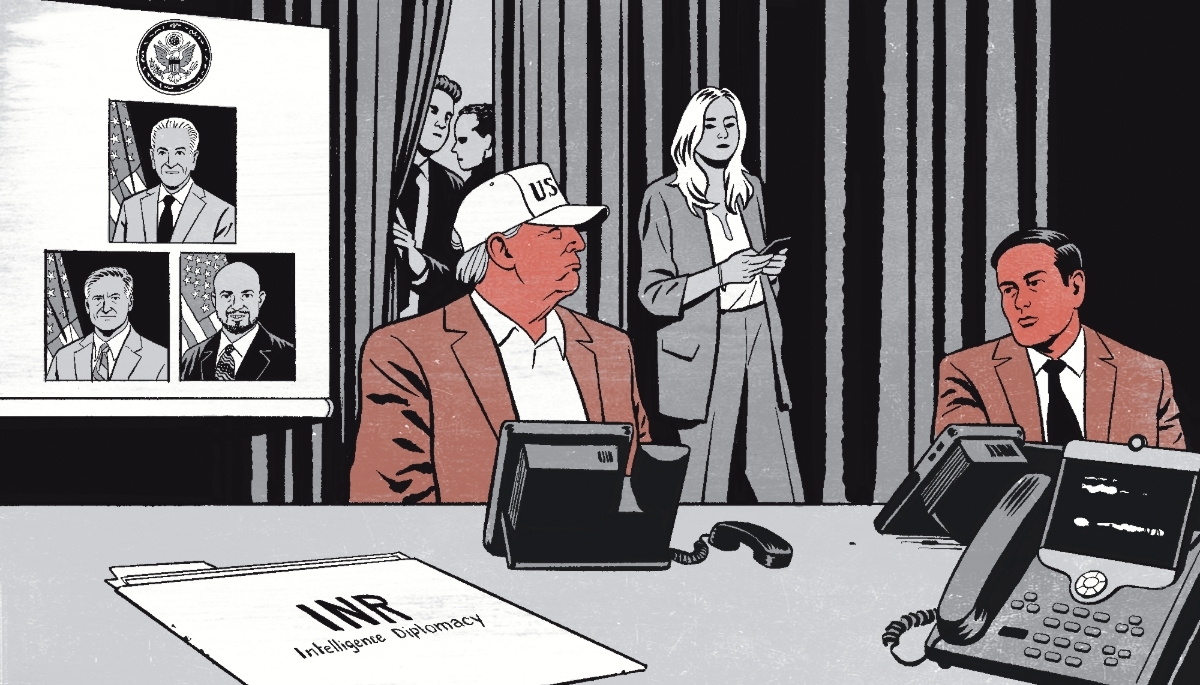 La diplomatie 'America First' (1/4).