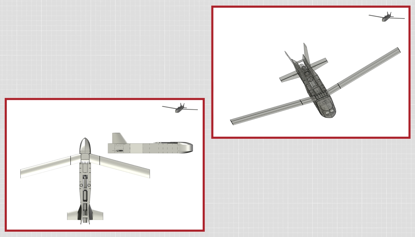 Plans du drone modulaire longue portée Basilic.