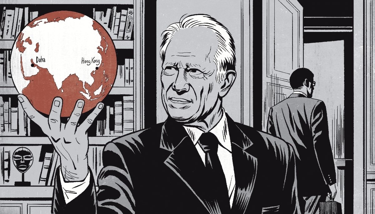 L'ancien premier ministre français Dominique de Villepin.