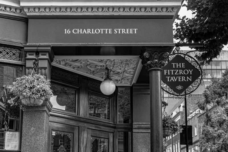 Le Fitzroy Tavern à Londres.