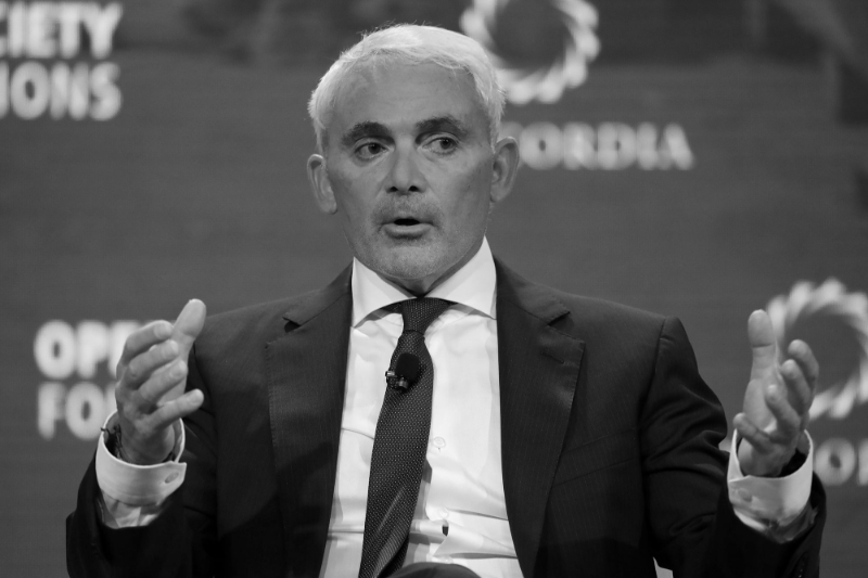 Frank Giustra, ici lors du sommet de Concordia à Manhattan, le 24 septembre 2018.