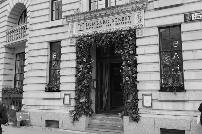 Le 1 Lombard Street, à Londres.