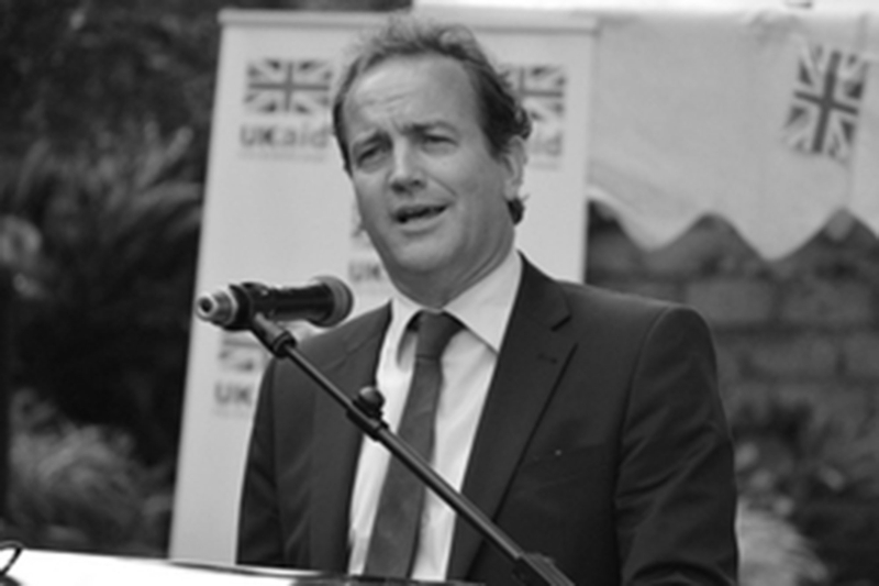 L'ancien ministre de Londres et d'Irlande du Nord Nick Hurd.