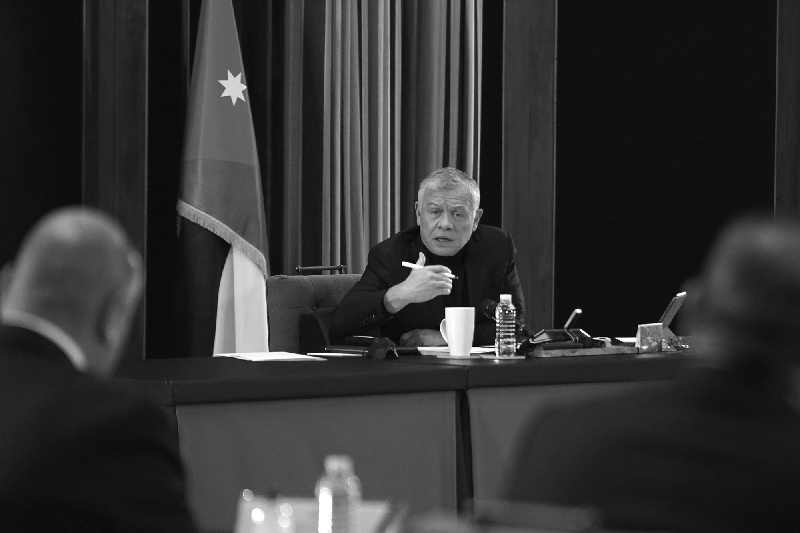 Le roi Abdallah II de Jordanie.