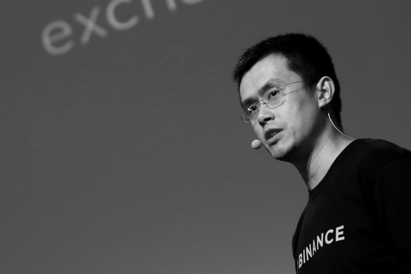 Changpeng Zhao, fondateur et président de Binance, lors du Delta Summit organisé à Saint Julian à Malte, le 4 octobre 2018.